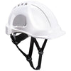 Portwest Endurance Vented Safety Helmet with Ratchet Adjustment and Chin Strap