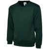 Uneek UC204 Premium Brushed V-Neck Sweatshirt - 50/50 Poly-Cotton