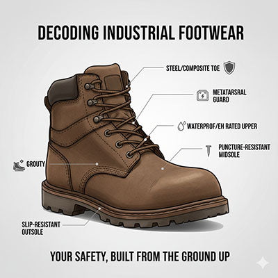 Stepping Up Safety: The Ultimate Guide to Industrial Footwear