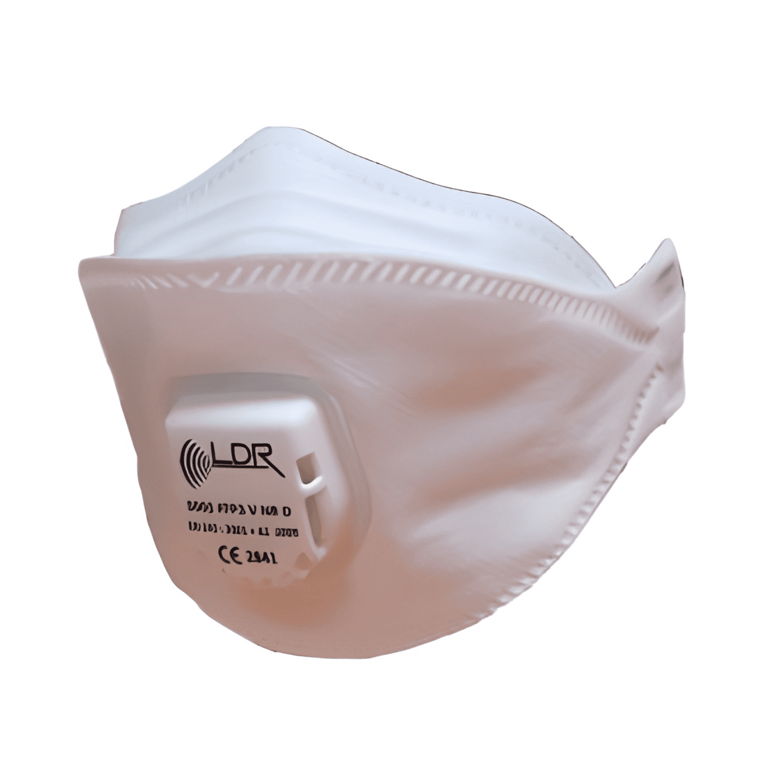 FOLD FLAT DISPOSABLE FFP3 FACE MASK 3 PANEL FOLDED VALVE