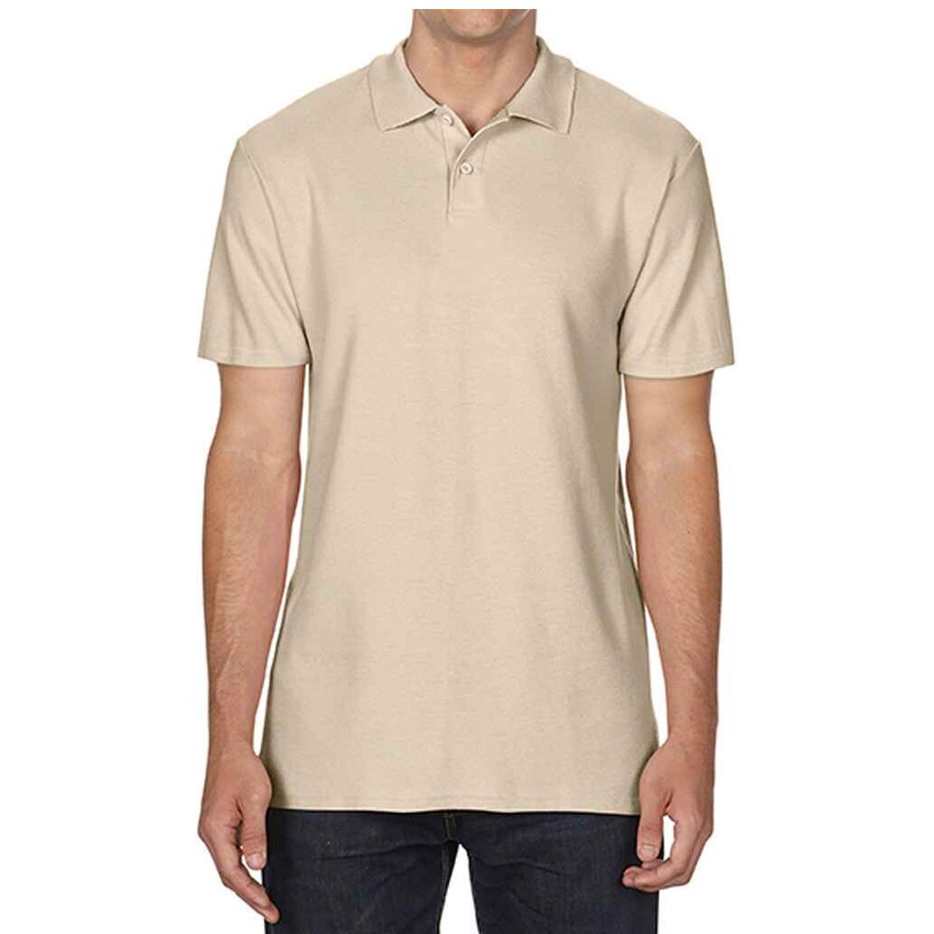 Gildan SoftStyle Men's Double Piqué Polo Shirt