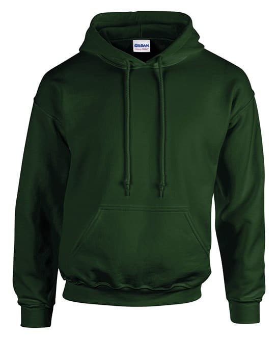 Comfortable Gildan Heavy Blend Adult Hooded Sweatshirt with Pouch Pocket