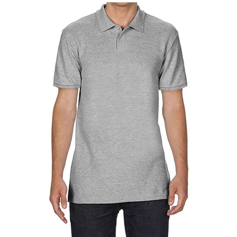 Gildan SoftStyle Men's Double Piqué Polo Shirt