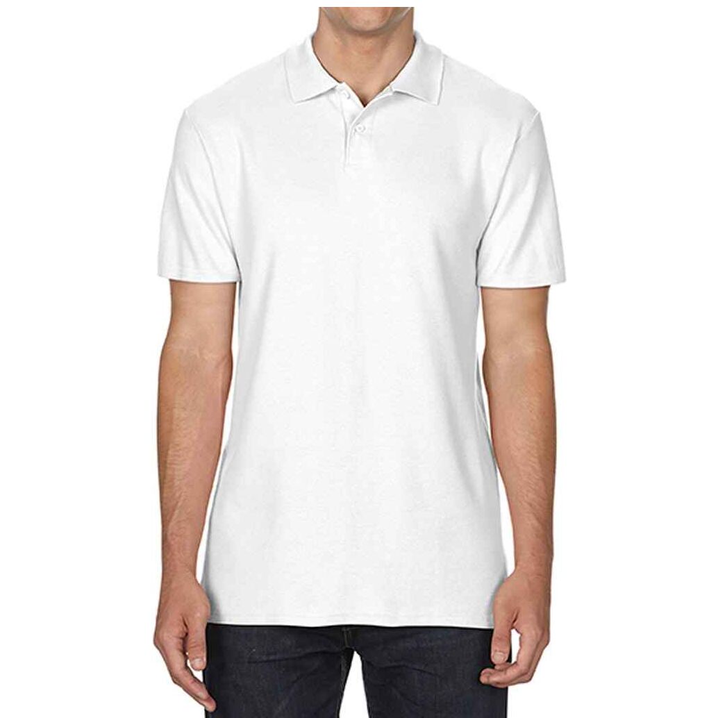 Gildan SoftStyle Men's Double Piqué Polo Shirt