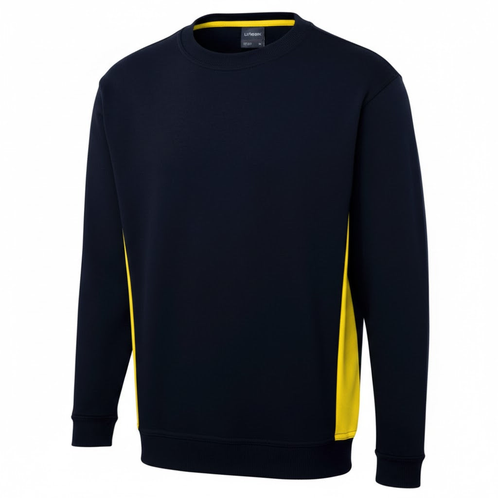 Uneek UC217 Premium Two-Tone Work Sweatshirt