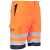 Portwest Hi-Vis Lightweight Polycotton Work Shorts