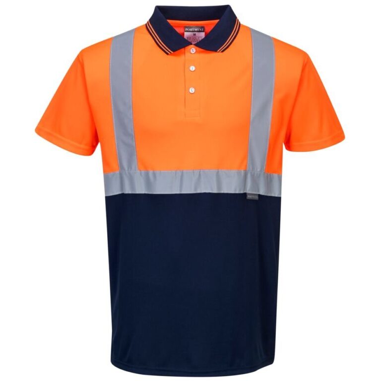 Portwest Hi-Vis Contrast Polo Shirt