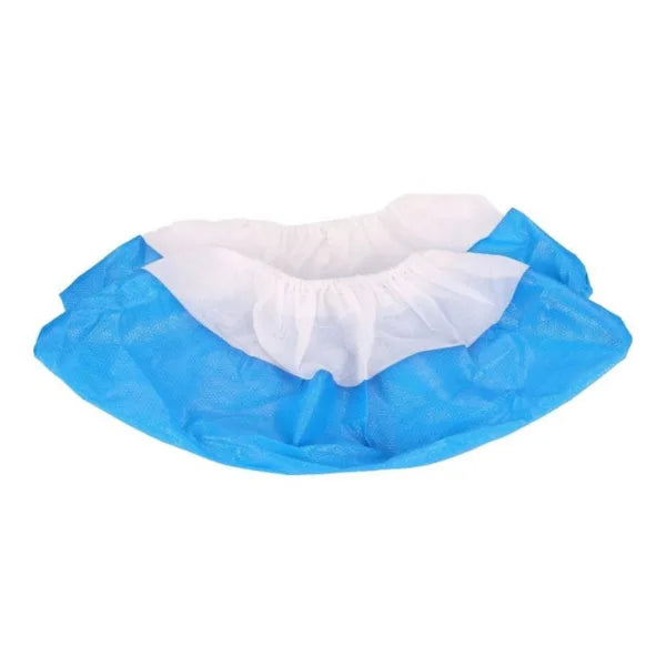 DELUXE OVERSHOES CPE BLUE SOLE/WHITE PP UPPER