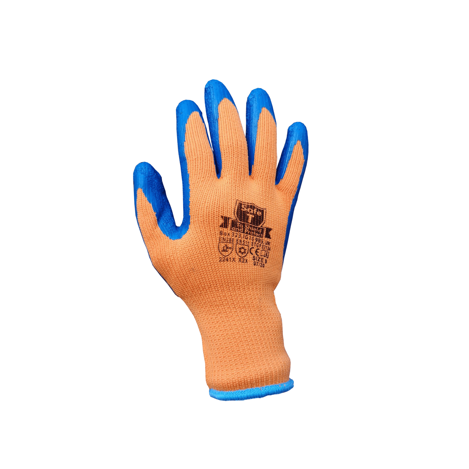 Hi Vis Orange Thermal Winter Work Gloves