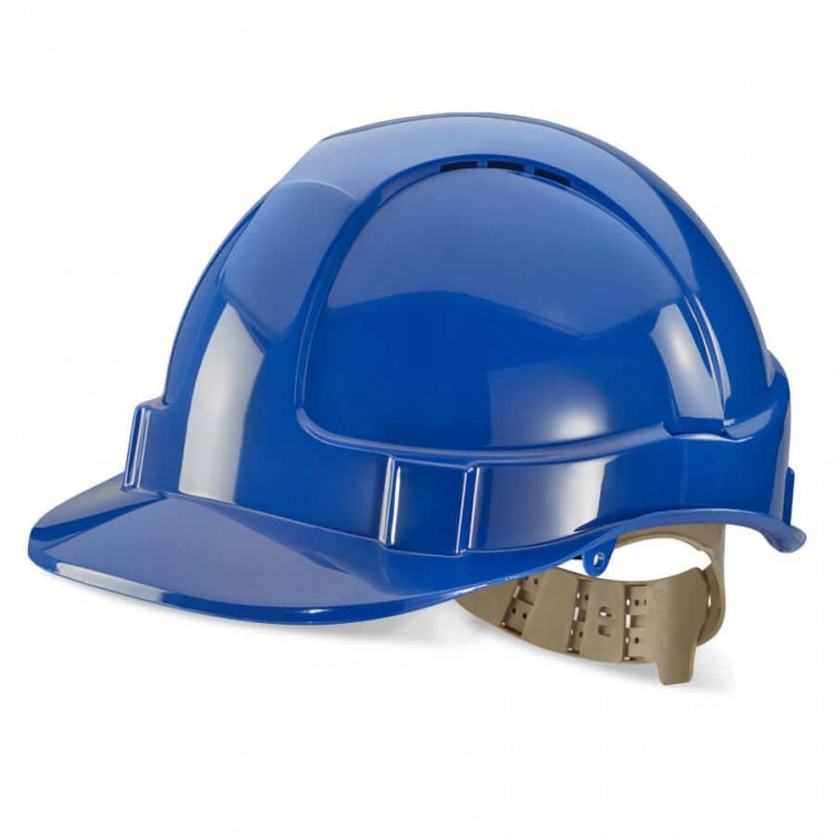Beeswift BBVSH Lightweight Vented Safety Helmet with Ratchet Adjustment