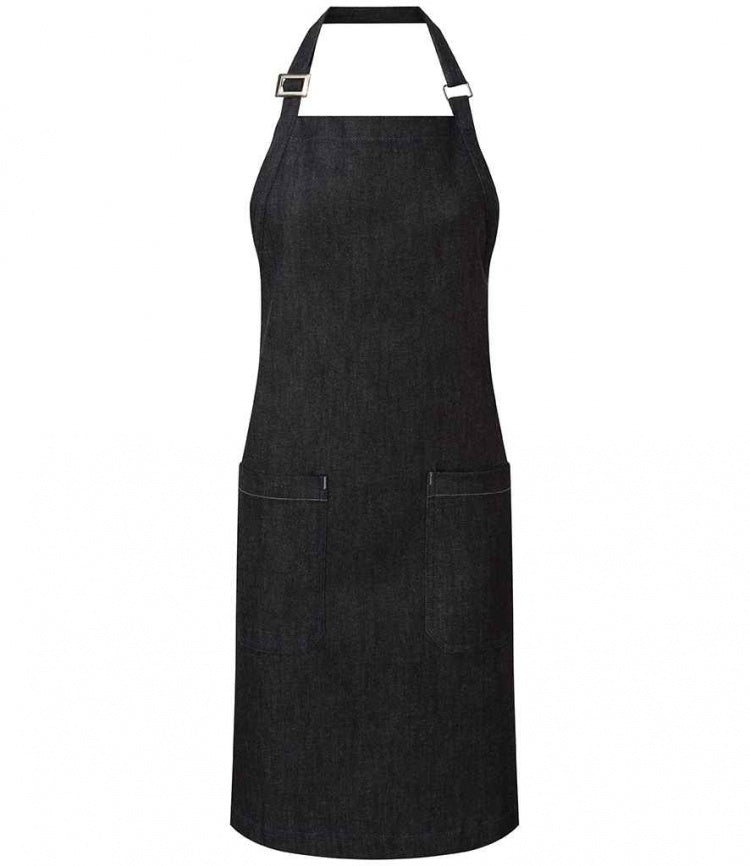 Premier PR113 Fairtrade Organic Cotton Denim Bib Apron