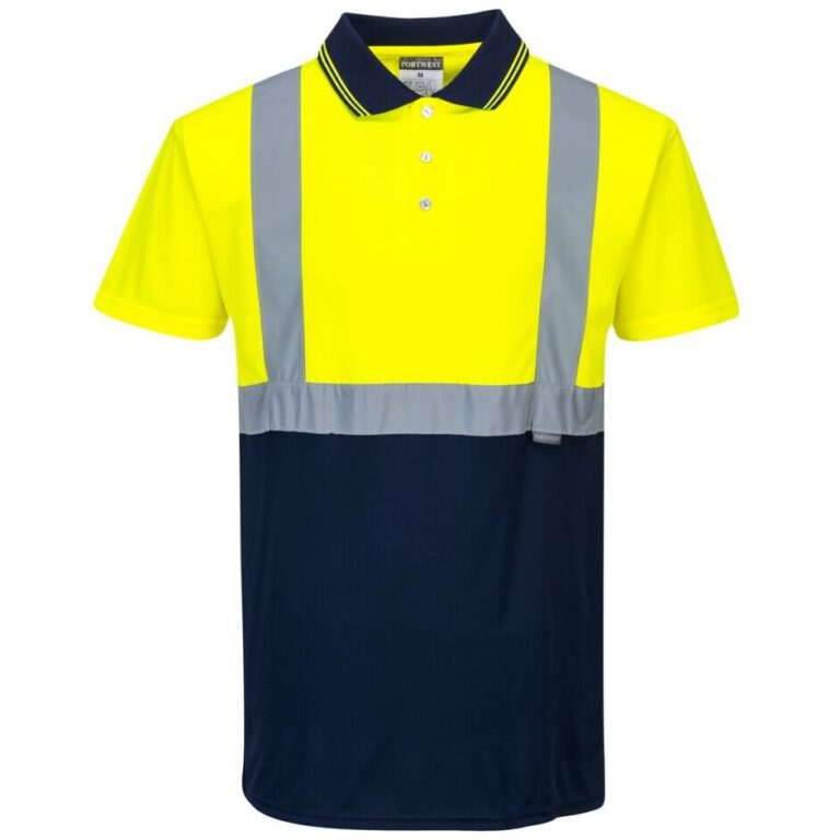 Portwest Hi-Vis Contrast Polo Shirt