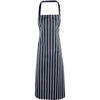 Premier PR110 Butcher's Stripe Full Bib Chef's Apron