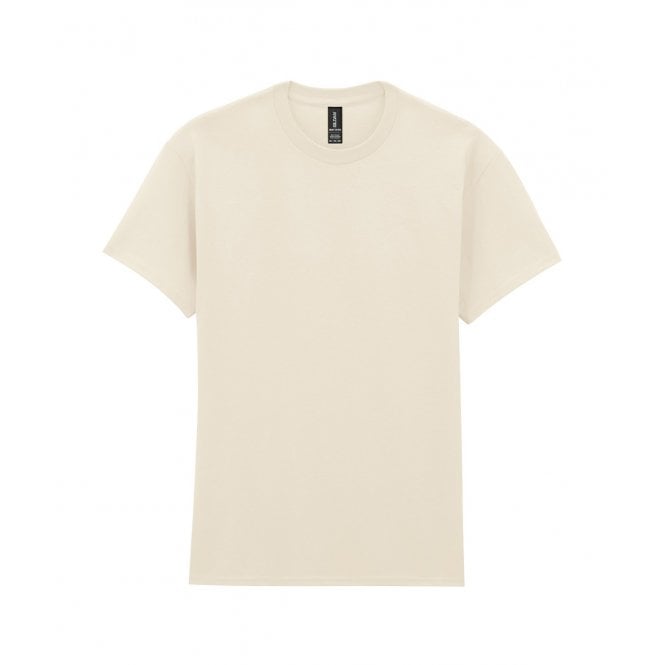 Durable Heavy Cotton Crew Neck T-Shirt for Everyday Wear