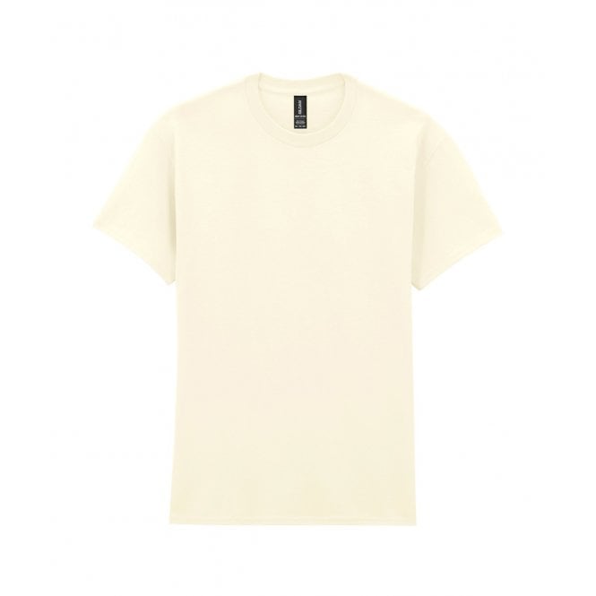 Durable Heavy Cotton Crew Neck T-Shirt for Everyday Wear