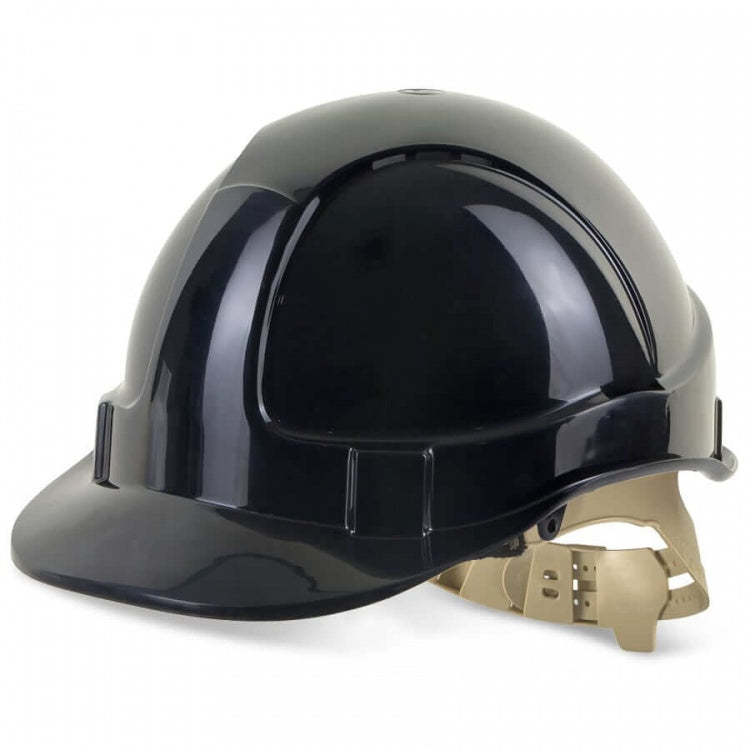 Beeswift BBVSH Lightweight Vented Safety Helmet with Ratchet Adjustment