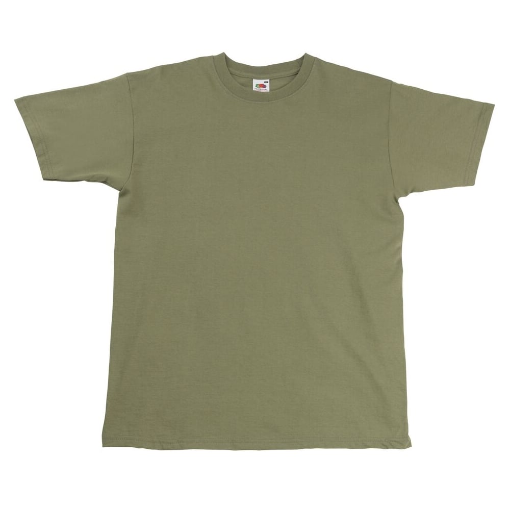 Fruit of the Loom Super Premium Heavyweight Crew Neck T-Shirt