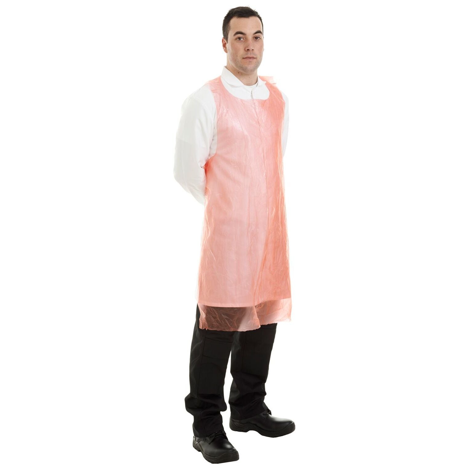 Supertouch 20 Micron Disposable Polyethylene Flat Packed Protective Aprons
