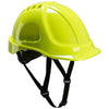 Portwest Endurance Plus Unvented Safety Helmet with Comfortable Wheel Ratchet
