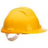 Portwest Unvented Work Safe Industrial Safety Helmet with Ratchet Suspension
