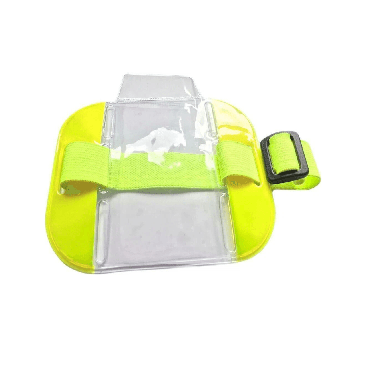 High Visibility Security Arm Band ID Badge Card Holder