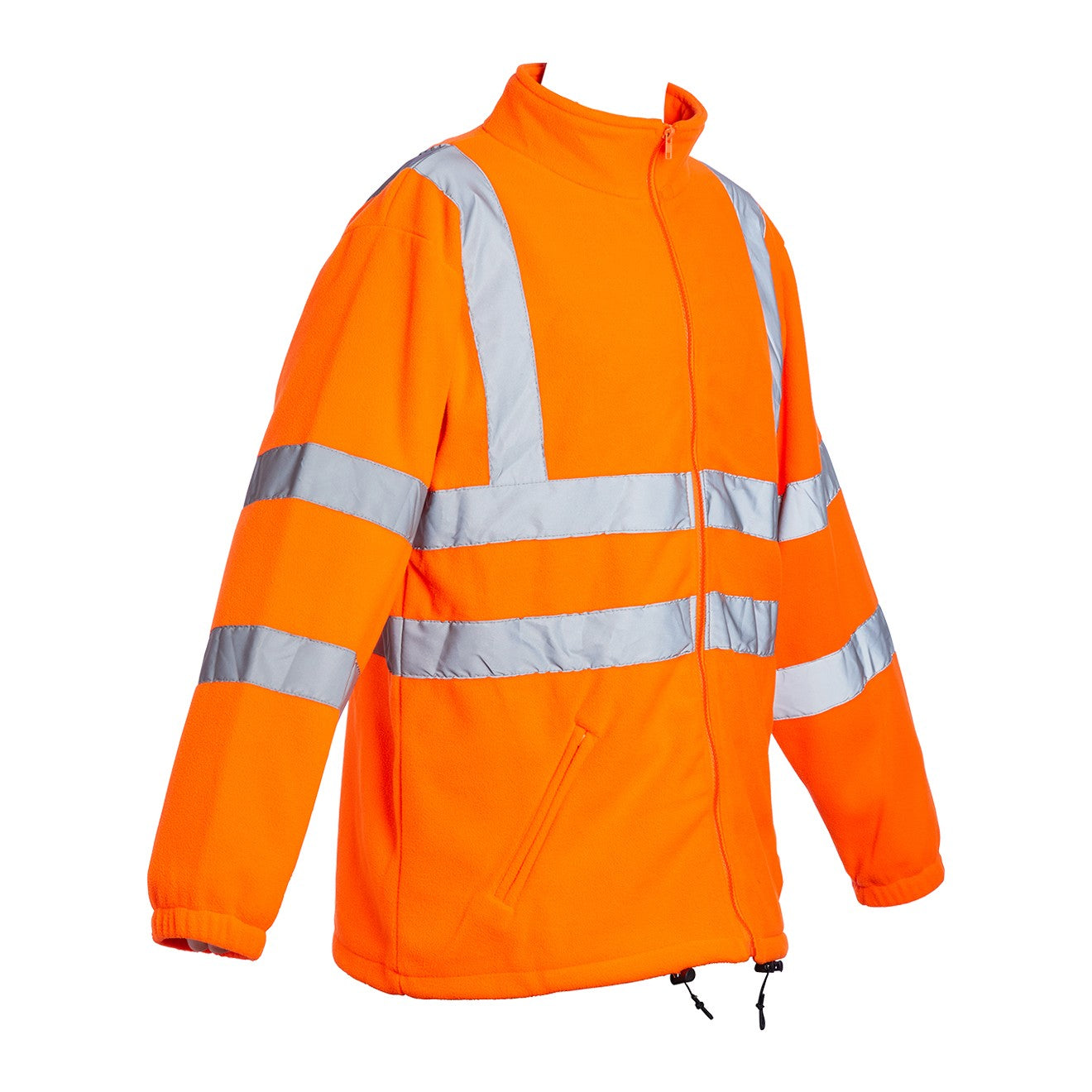 Blackrock Orange Hi Vis Rail Fleece Jacket - Class 3 Anti-Pill