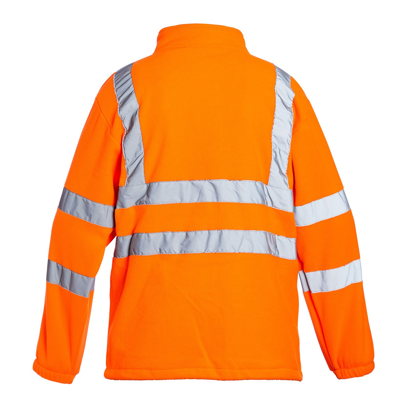 Blackrock Orange Hi Vis Rail Fleece Jacket - Class 3 Anti-Pill