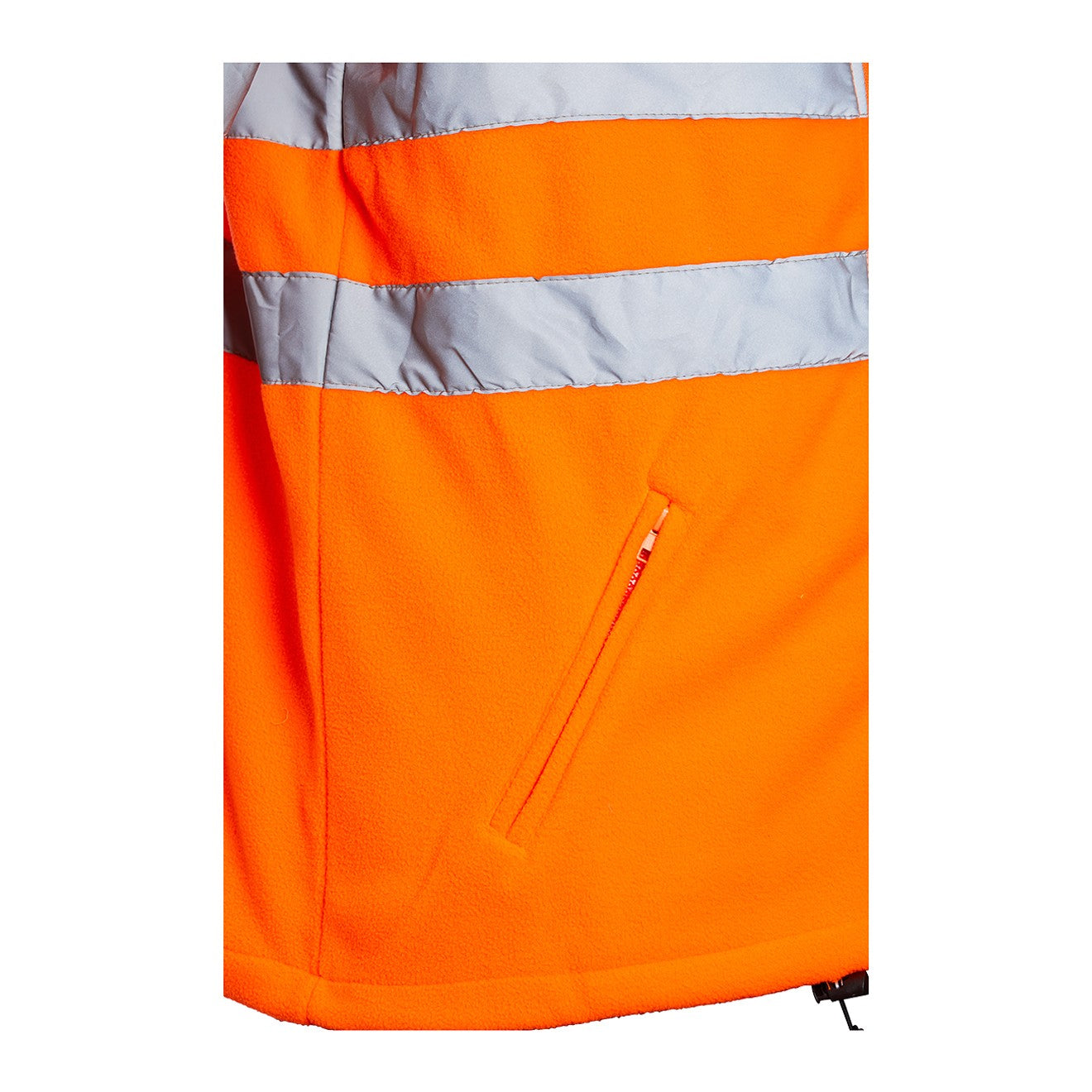 Blackrock Orange Hi Vis Rail Fleece Jacket - Class 3 Anti-Pill