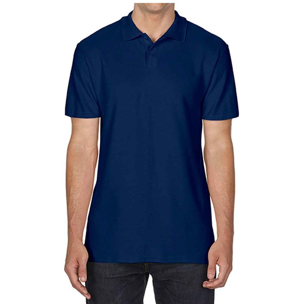 Gildan SoftStyle Men's Double Piqué Polo Shirt