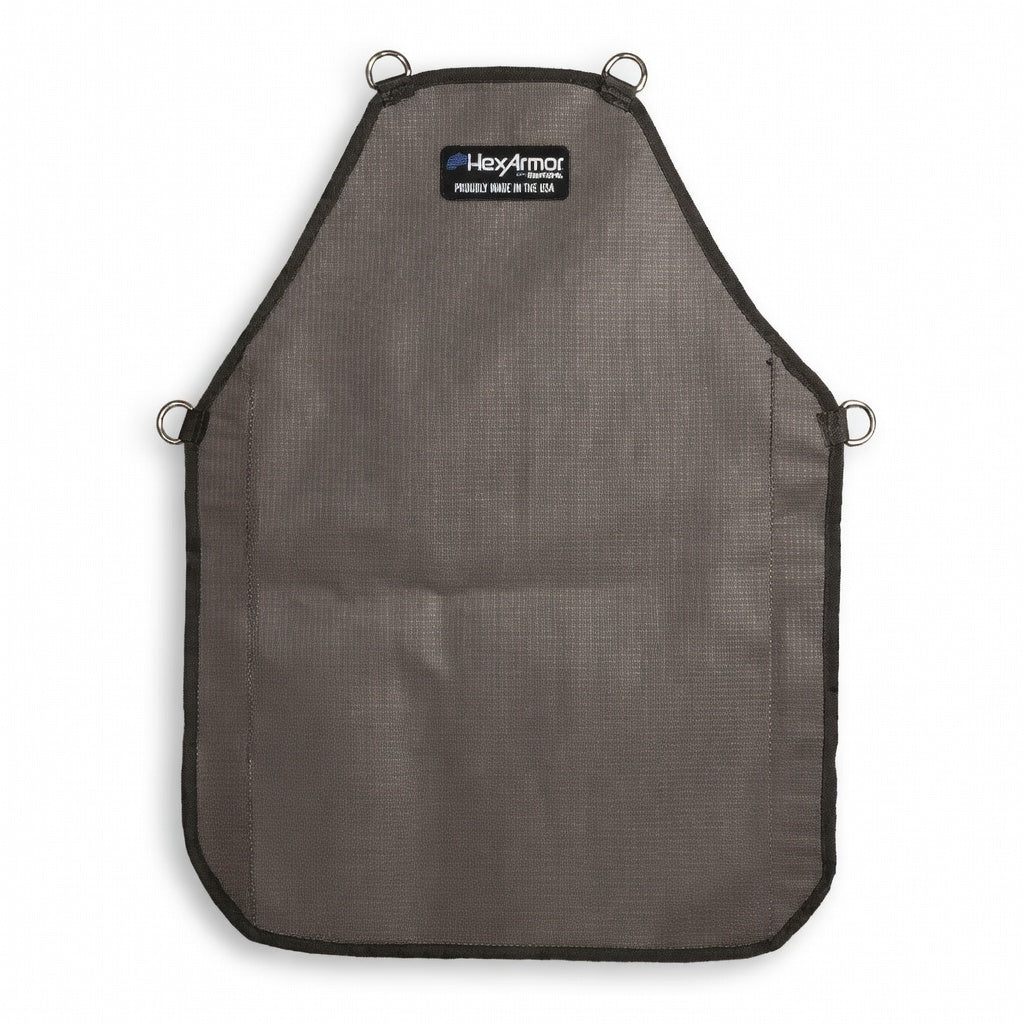 HexArmor AP229 Grey Medium Weight Cut Resistant Level F Industrial Safety Apron