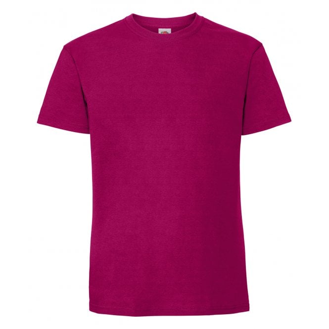 Fruit of the Loom Iconic 195 Ringspun Premium Cotton Crew Neck T-Shirt