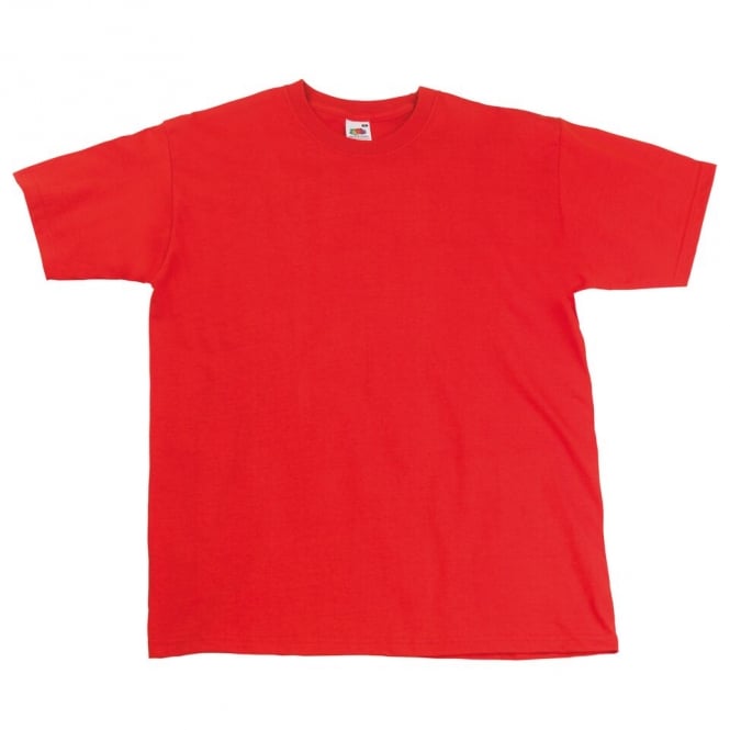 Fruit of the Loom Super Premium Heavyweight Crew Neck T-Shirt
