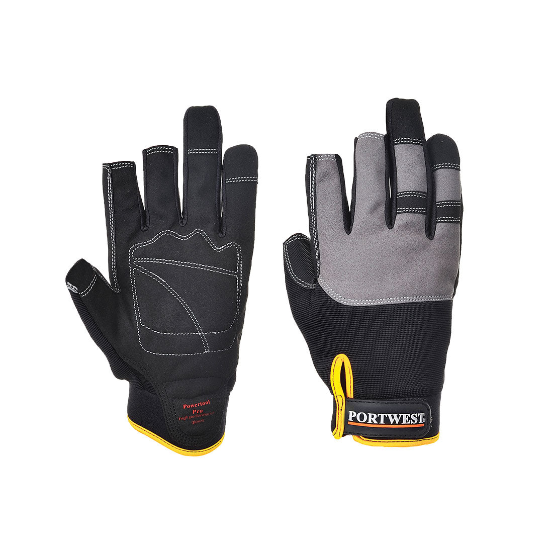 Portwest A740 Powertool Pro High Performance Work Gloves - Impact Protection