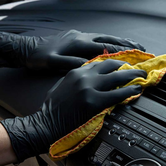 Aurelia Bold Black Nitrile Medical Grade Powder-Free Examination Gloves