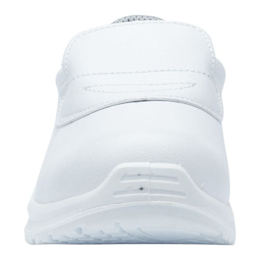 Blackrock Professional White Hygiene Slip-On Cleanroom Safety Shoes with Steel Toe Cap