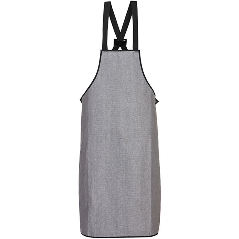 Portwest CR01 Grey Bib Apron - Level D Cut Resistant Protective Workwear