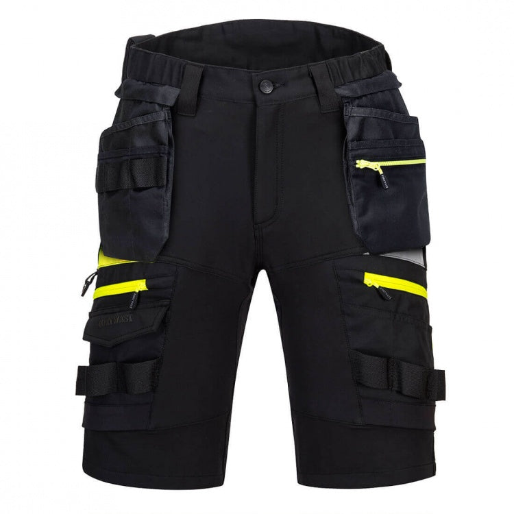 Portwest DX444 DX4 Holster Work Shorts - 4-Way Stretch, Durable, Multi-Pocket