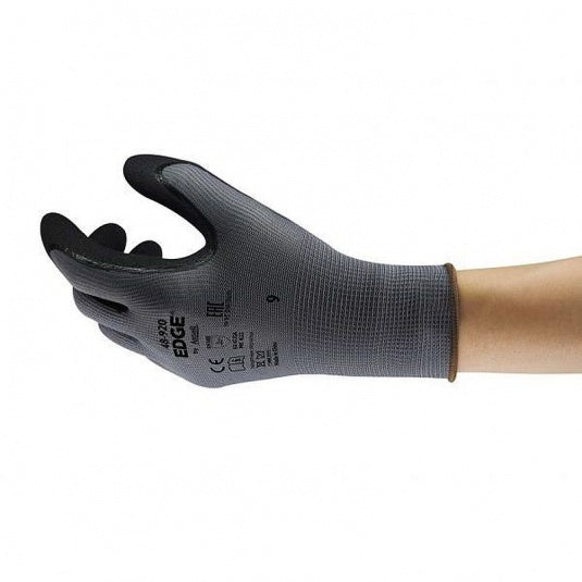 Ansell Edge 48-919 High Dexterity Nitrile Dipped Oil Resistant Grip Gloves