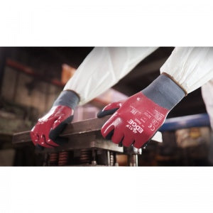 Ansell Edge 48-919 High Dexterity Nitrile Dipped Oil Resistant Grip Gloves
