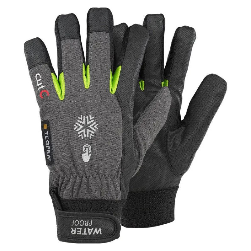 Ejendals Tegera 577 Thermal Touchscreen Waterproof Safety Work Gloves