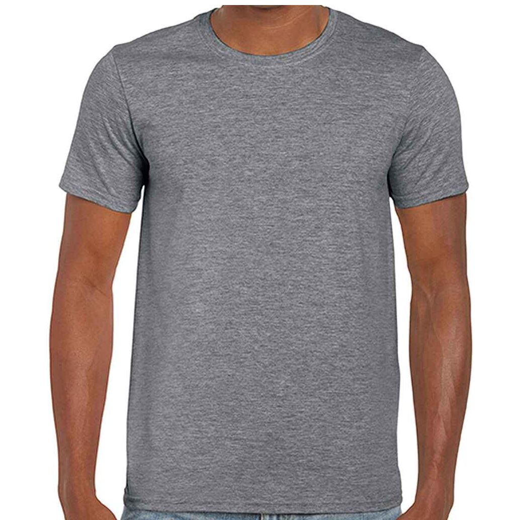 Gildan SoftStyle Adult 50/50 Blend T-Shirt - Comfortable, Durable, Versatile, Modern Fit