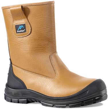 Rock Fall ProMan PM104 Chicago Lightweight Rigger Safety Boots S3 SRC