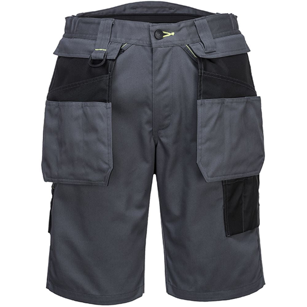 Portwest PW3 Holster Work Shorts – Durable Polycotton, Multi-Pocket, Triple-Stitched