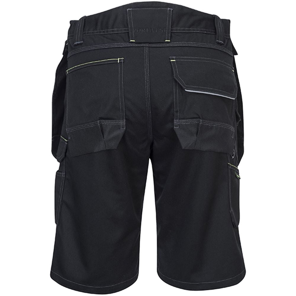 Portwest PW3 Holster Work Shorts – Durable Polycotton, Multi-Pocket, Triple-Stitched