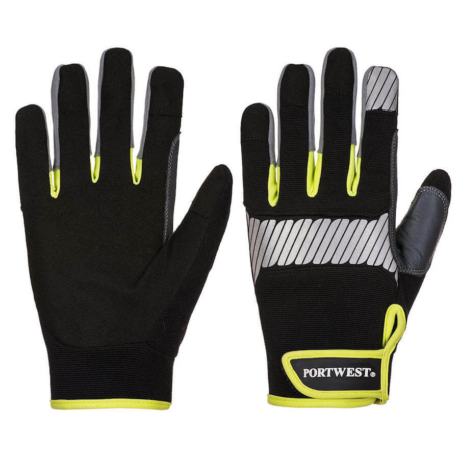 Portwest A770 PW3 High-Performance Multi-Purpose Utility Gloves with Reflective Tape