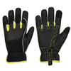 Portwest A771 PW3 Tradesman Work Gloves - Cut Level B, High Visibility, Touchscreen Compatible