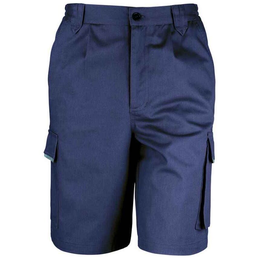 Result Work-Guard Men's Action Shorts: Durable, Multi-Pocket, Windproof for Work