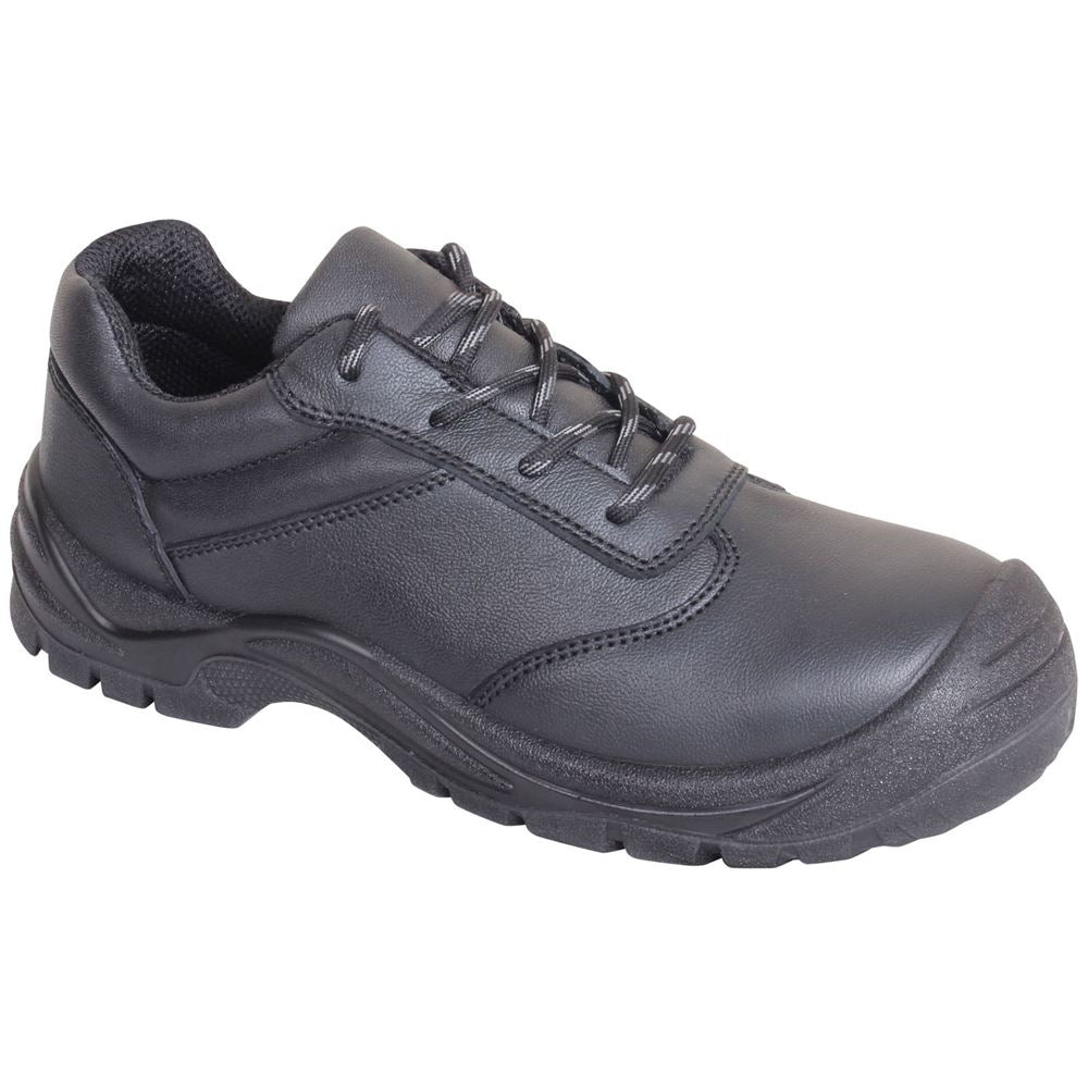 Safetec SBU07 Durable Leather Steel Toe Cap S1P Safety Work Shoe
