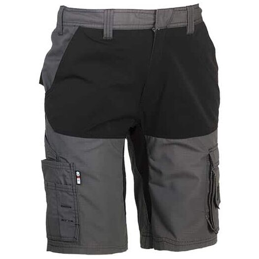 Stretch Work Shorts (Grey & Black)