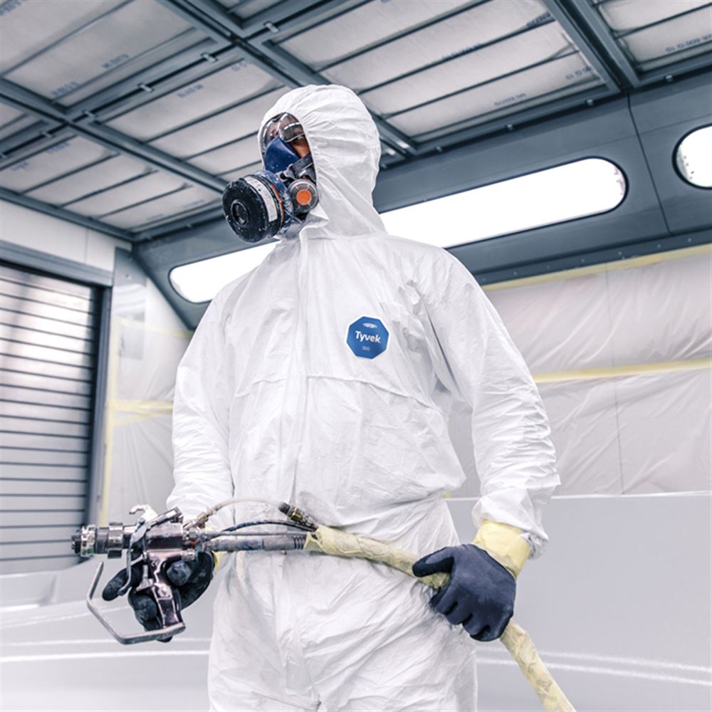 DuPont Tyvek 500 Xpert Type 5/6 Disposable Hooded Coverall